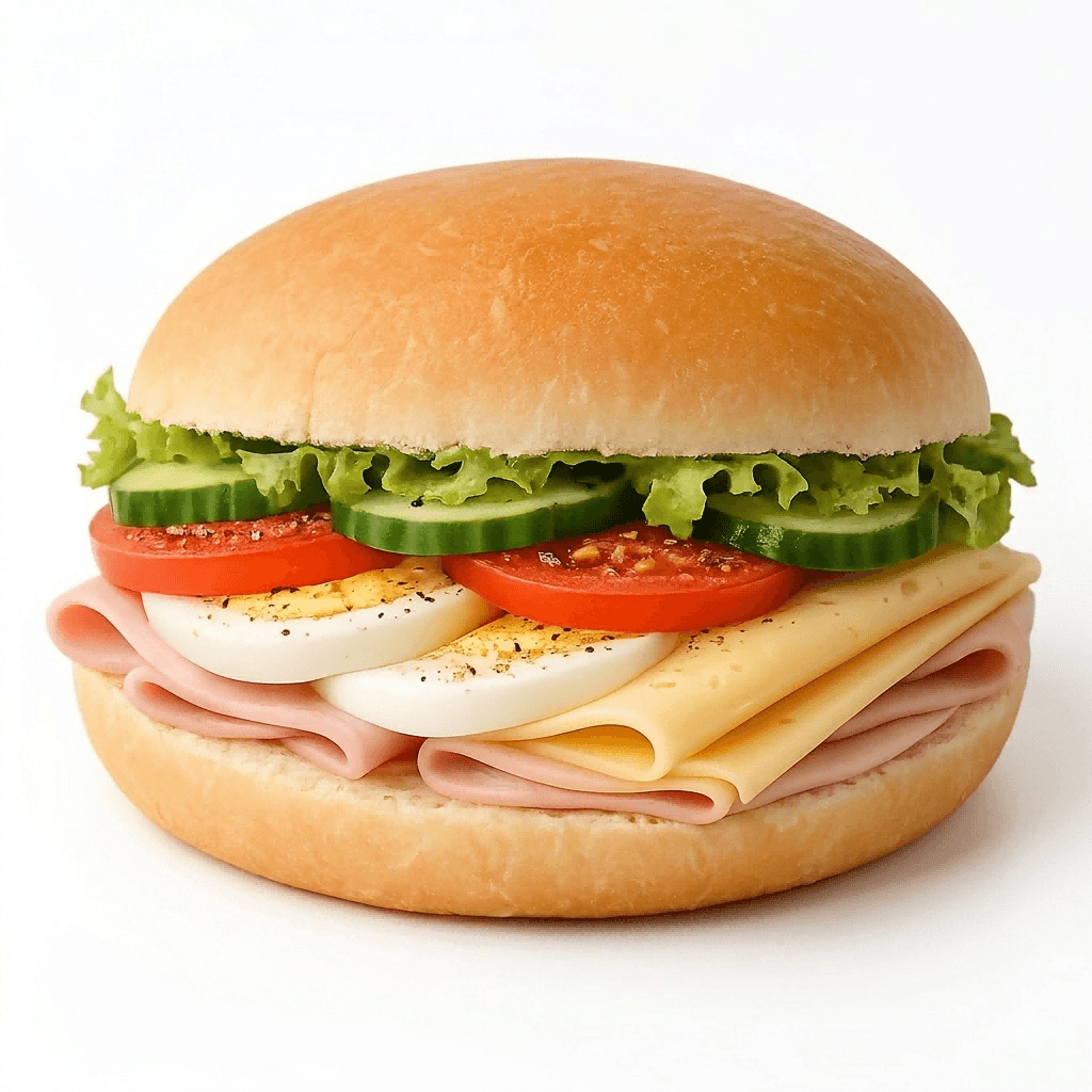 Broodje Ham gezond