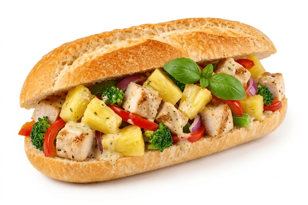 Broodje Kip Hawaii
